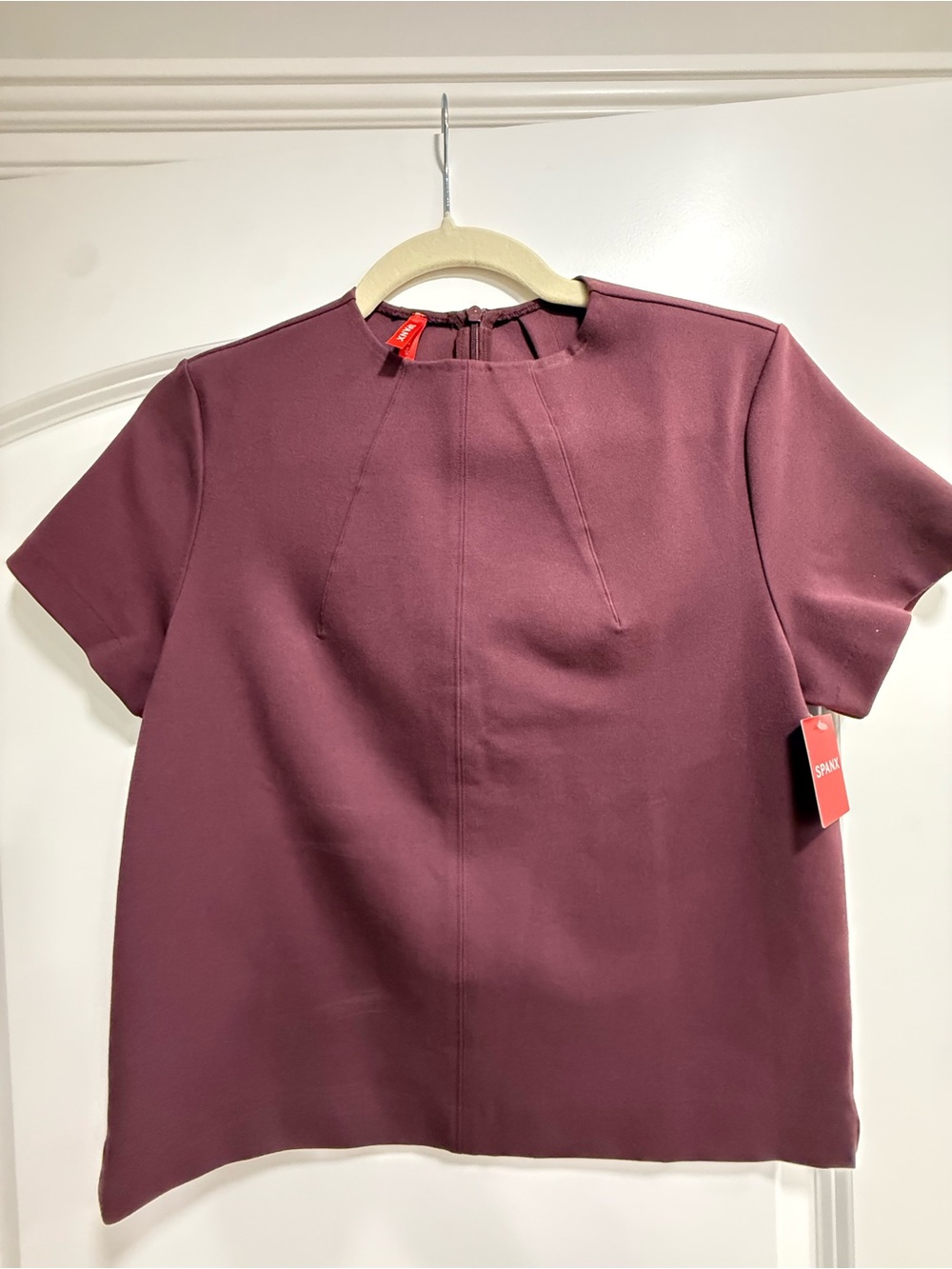 SPANX The Perfect Funnel Top - Burgundy Plum